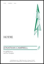 Hodie SATB choral sheet music cover Thumbnail